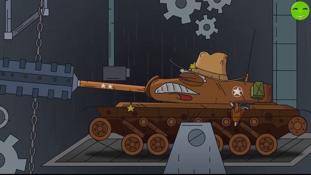 Яростная дуэль - Мультфильмы про танки