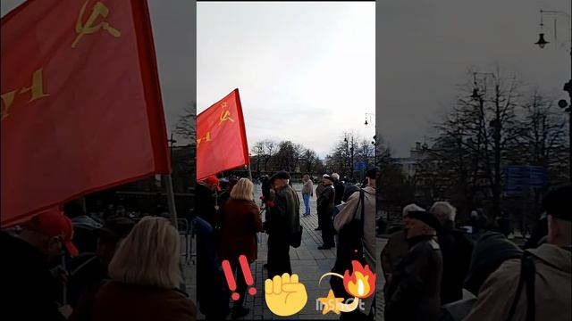 22 апреля 2026г🚩СССР 🌟Красная Площадь♥Мавзолей Владимира Ленина в цветах и озарён Любовью Народов