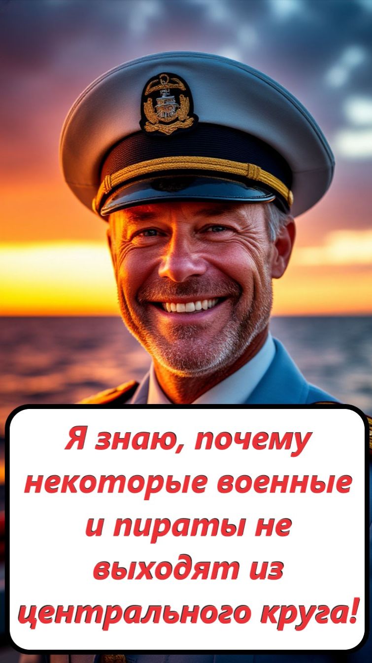 Я знаю, почему некоторые военные и пираты не выходят из центрального круга.