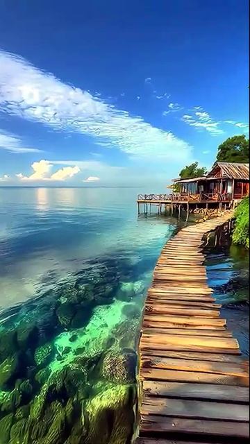 Красивый романтичный отдых на море. Релакс #ИИ #красивый #позитивный #релакс #приятный #чудесный