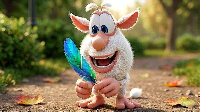 Буба Сюрпризы на прогулке Весёлые мультики для детей