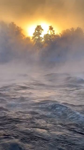 На рассвете!