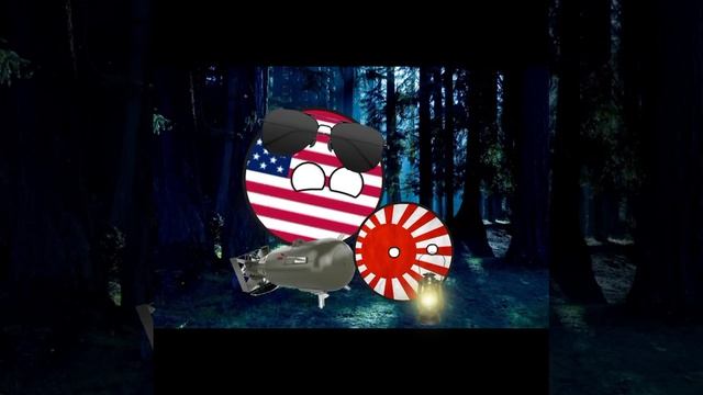 В темноте не страшна #контриболз #countryballs #memes #animation