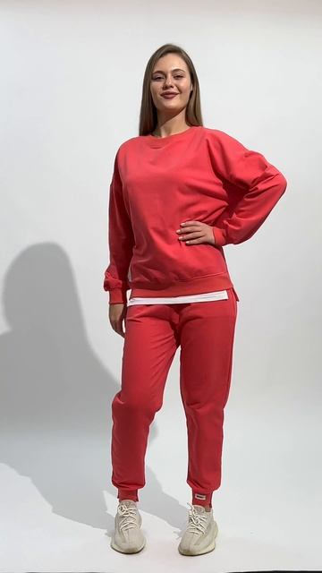 Спортивный костюм ИНСЕРТО коралловый