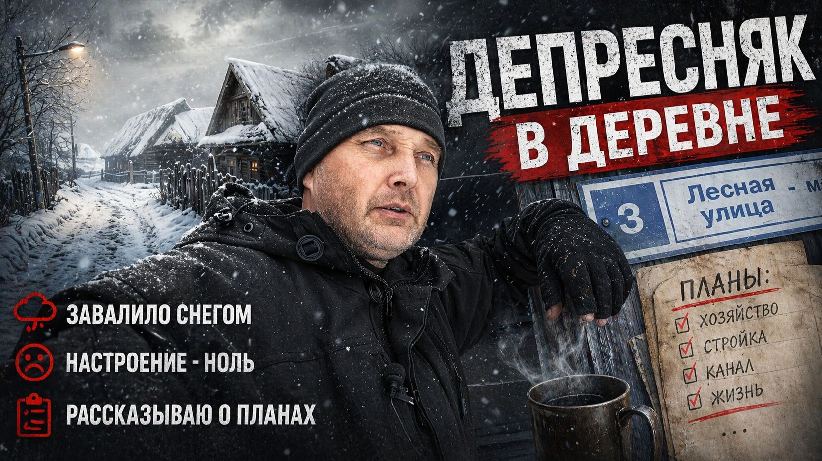 Апрель сошел с ума! Снега по колено, депрессия и мысли о переезде?