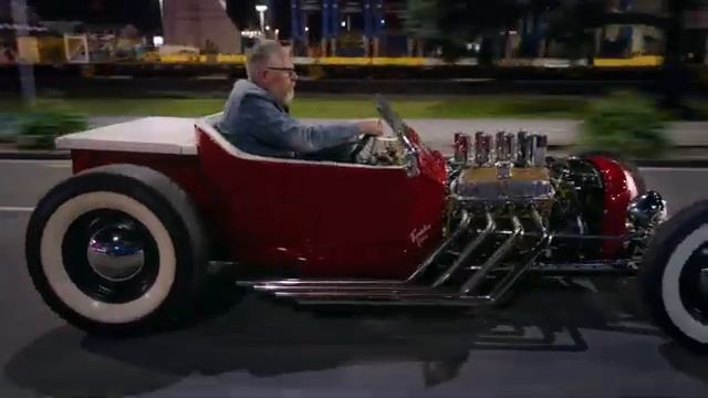 Wild midnight run through the city in Aarons trad T hot rod Hot Rod Revue [get.gt]