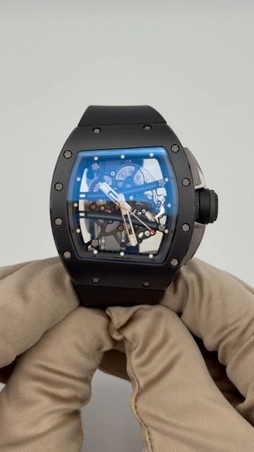 Richard Mille Yohan Blake Limited Edition Monochrome RM 61-01 CA-TZP
