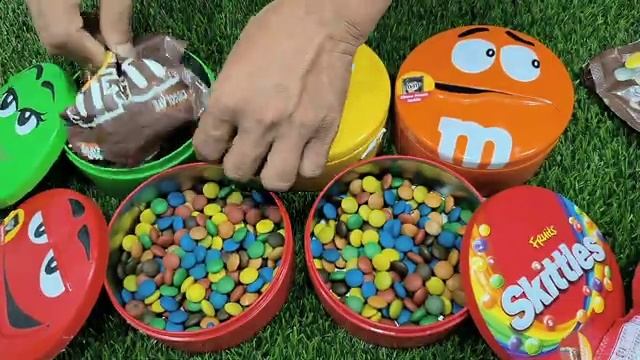 Asmr. Цветные конфеты. Видео для детей. Нэвкин тв.(95)