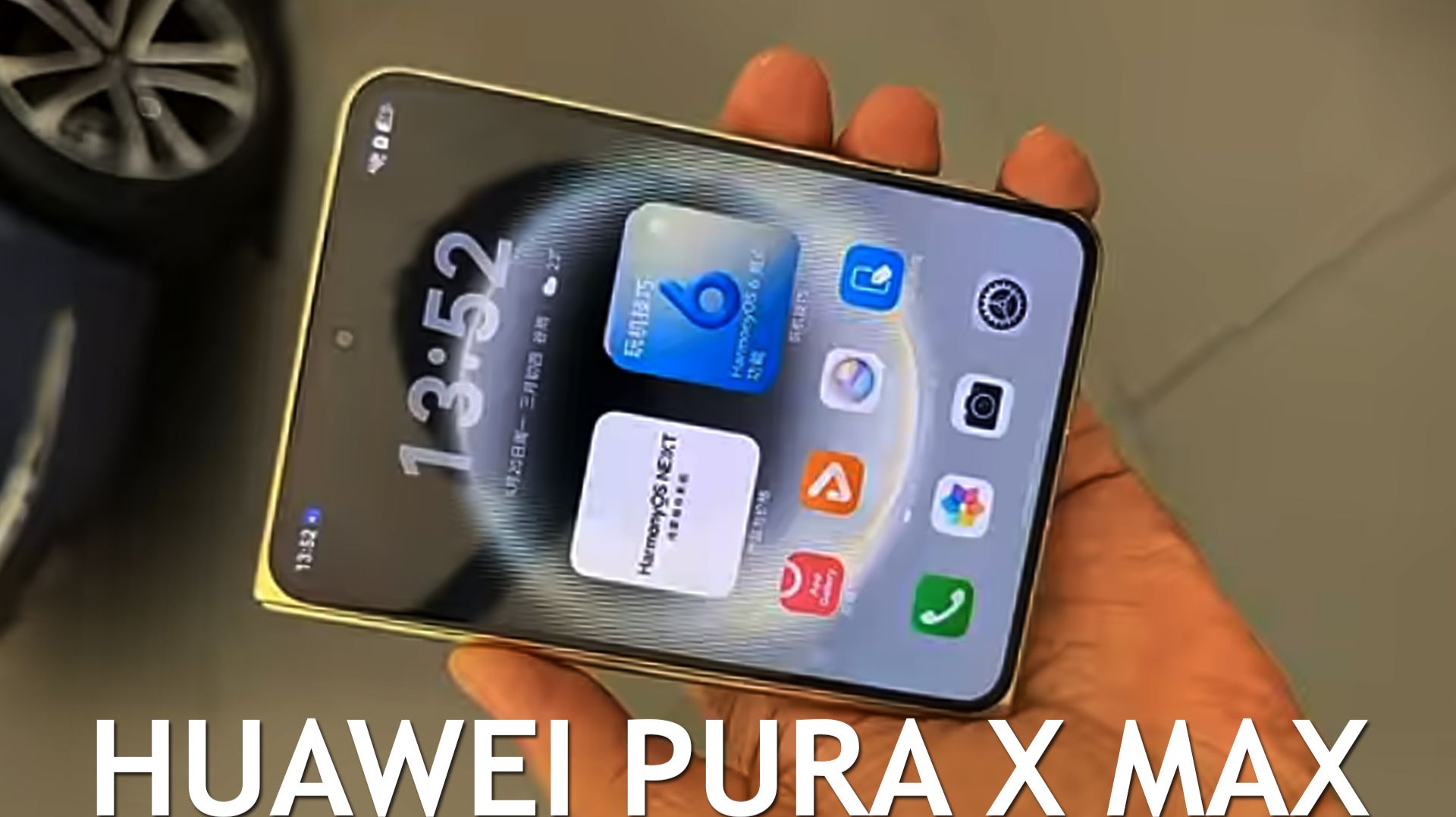 Huawei Pura X Max первый обзор на русском