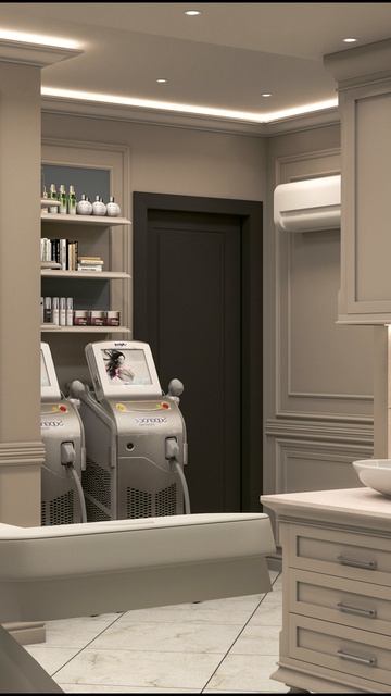 Интерьер кабинета косметолога