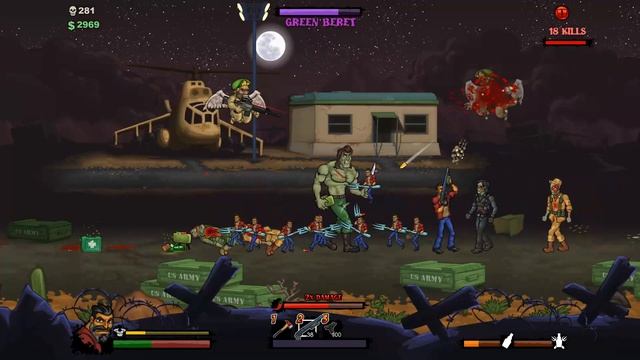 Tequila Zombies 3 Boss №4 Green Bere