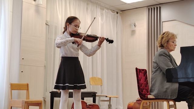 Скрипка. ВАЛЕЕВА Ксения. 10 лет