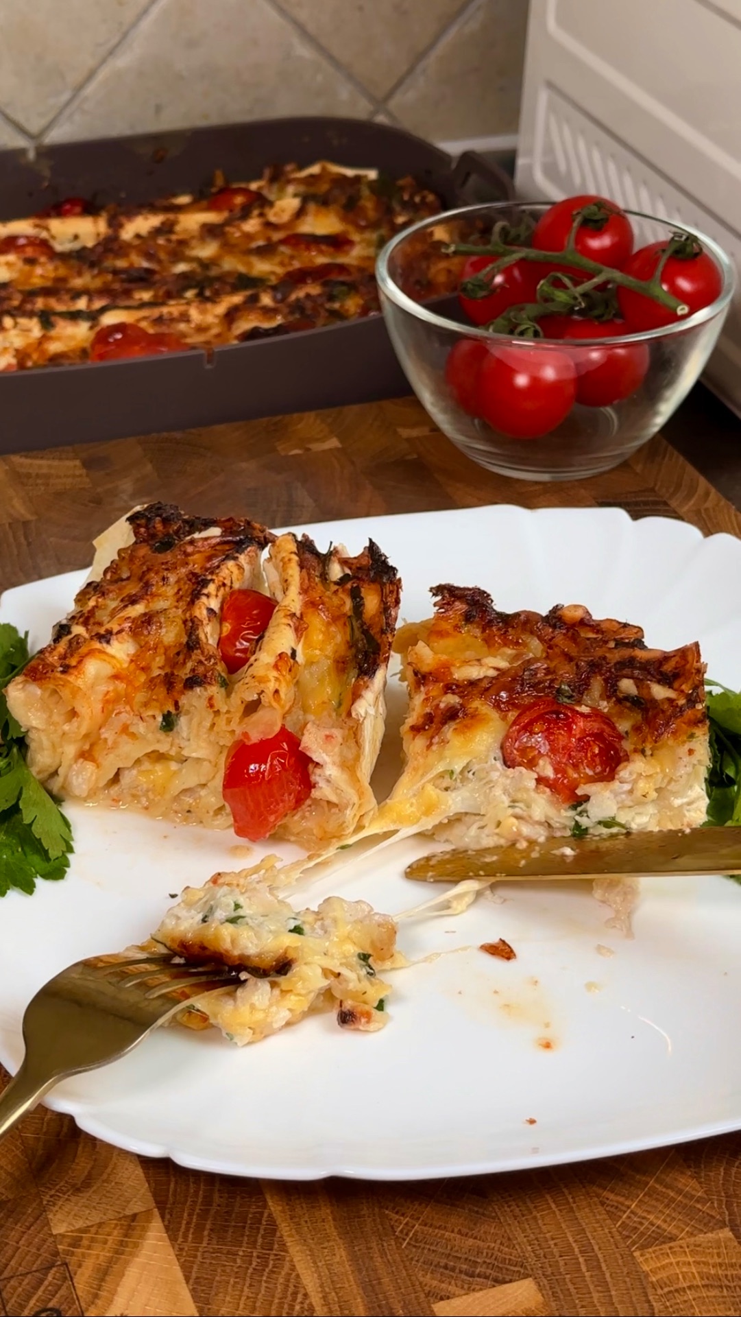 Пирог из лаваша 🫓