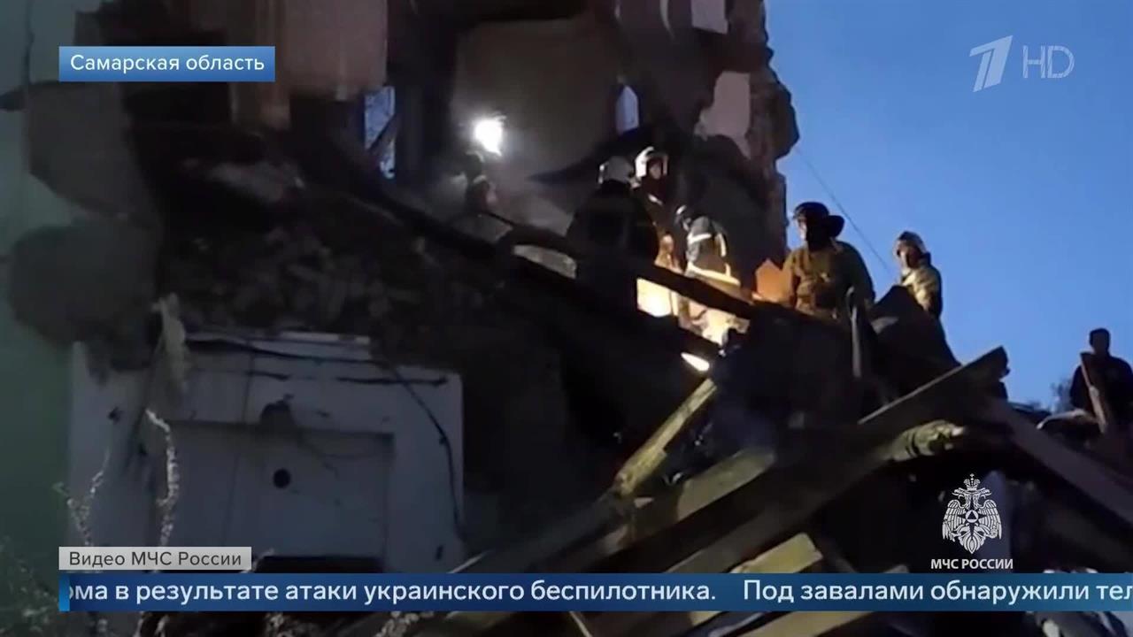 Тела двоих человек извлечены из-под завалов жилого дома в Сызрани.