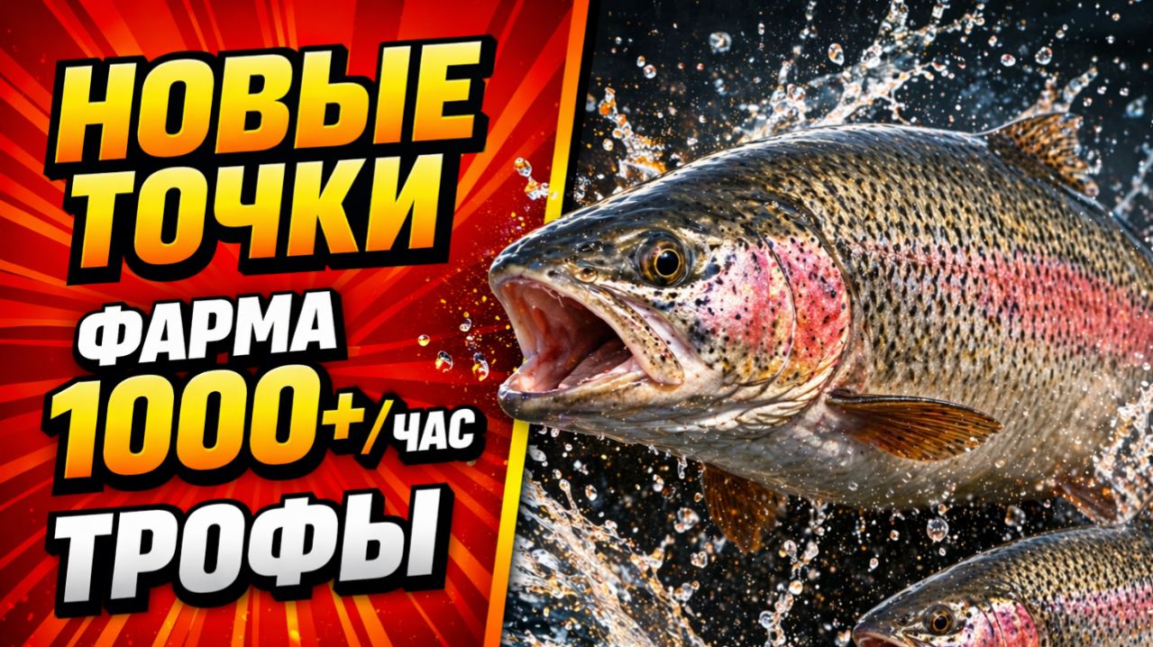 🤑 НОВЫЕ ТОЧКИ для ФАРМА РР4! ВОЛХОВ • КУОРИ • Фарм Серебра в Русской Рыбалке 4