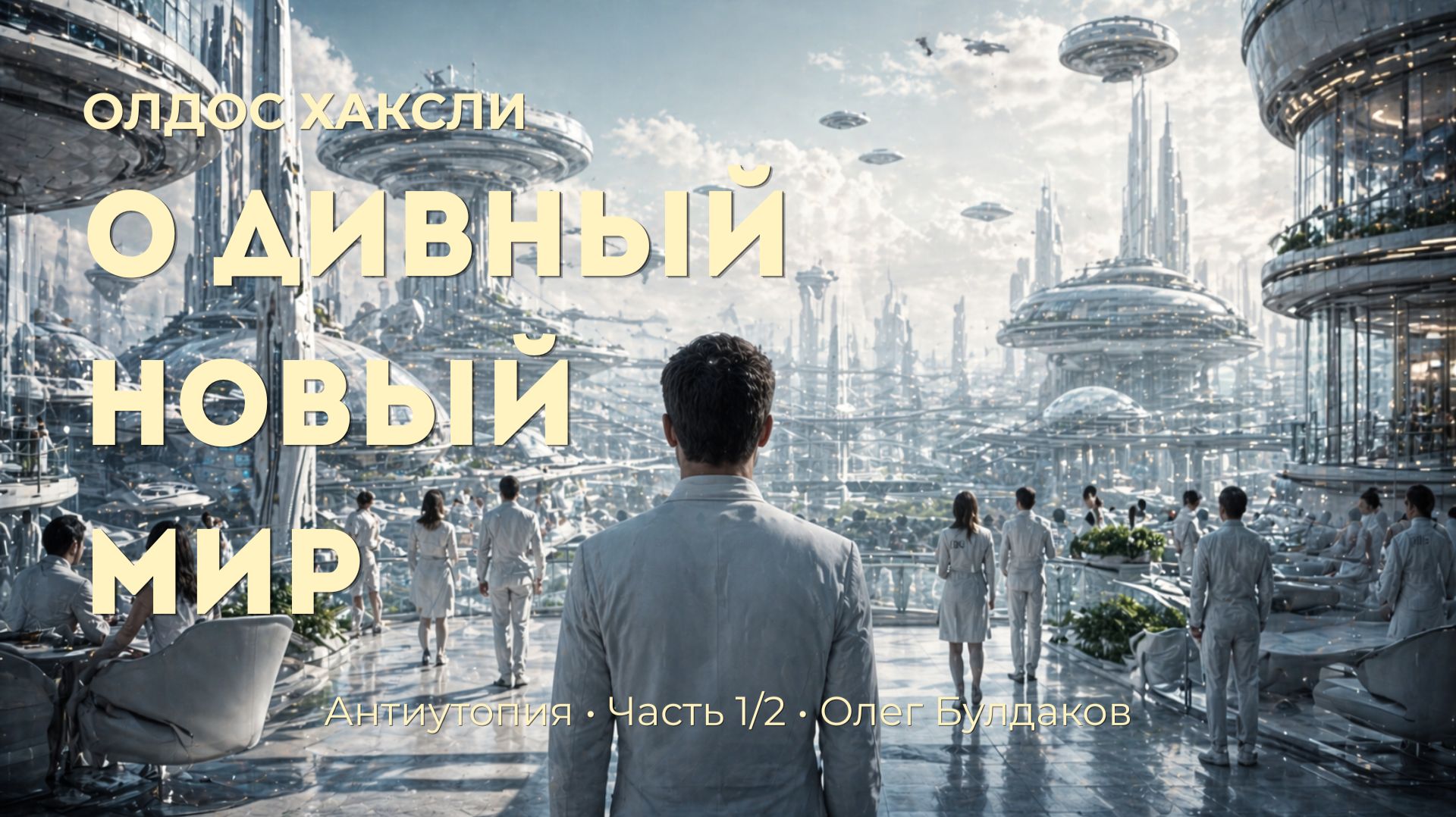 Аудиокнига: О дивный новый мир (антиутопия) — Часть 1/2 | Олдос Хаксли | читает Олег Булдаков