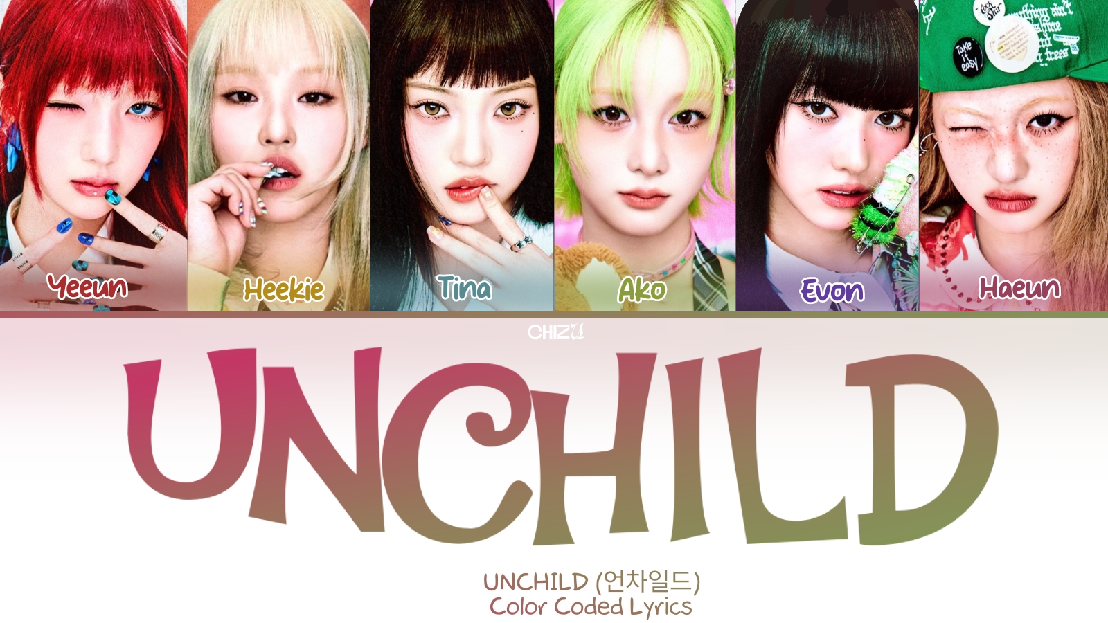 UNCHILD 'UNCHILD' кириллизация ：перевод на русский