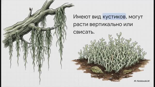 Биология 7 класс параграф 26 ЛИШАЙНИКИ