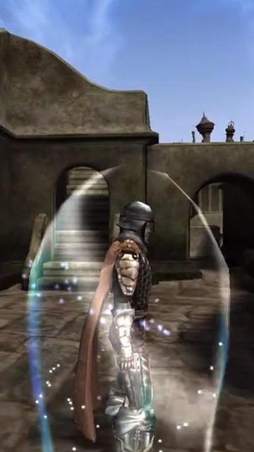 Morrowind. Cloaks animation showcase