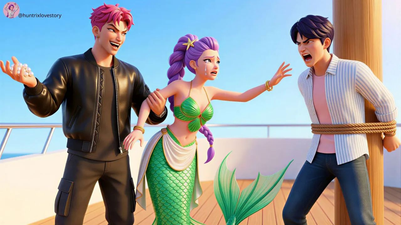 Джину поймали! Сможет ли Руми сбежать от Эбби в одиночку? 🧜♀️😱 Охотники на демонов в стиле K-pop