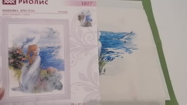 Вышивка крестиком.Все мои начатые работы.Считаем перед Новым годом