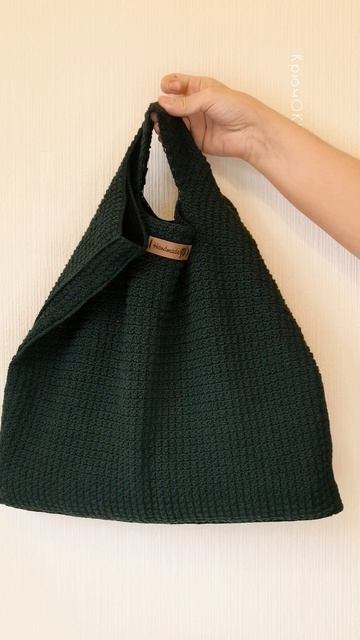 Сумка крючком 4 #сумкакрючком #вязаниекрючком