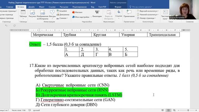 Труд Специальная часть 10 класс ТТТТ