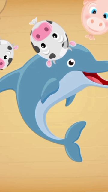 Детский развивающий и познавательный мультфильм, пазлы.