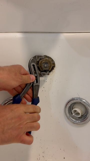 Снятия ручки перелива Teuco 252