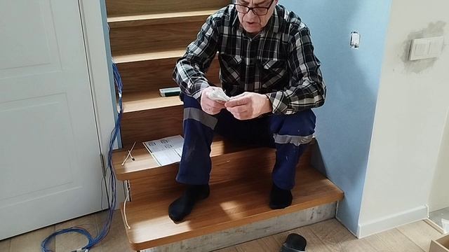 Освещение лестницы LED