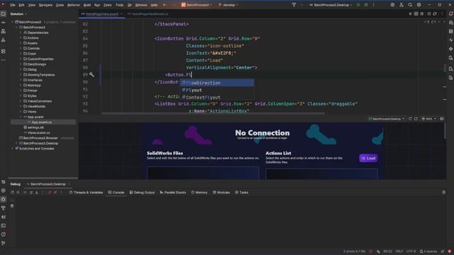 61. Avalonia UI Real World (Button Flyout Menu)