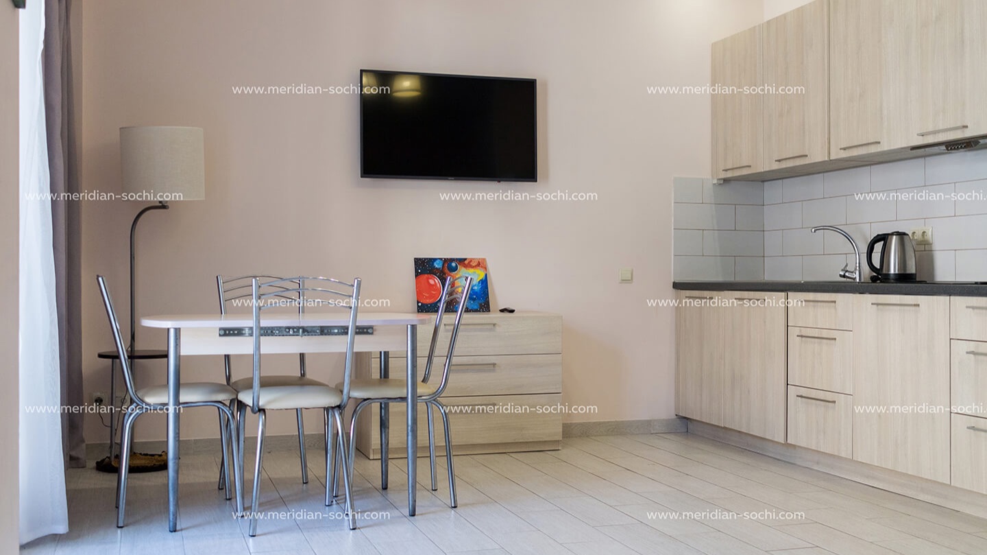 Комфортная студия в Сочи 42 м²