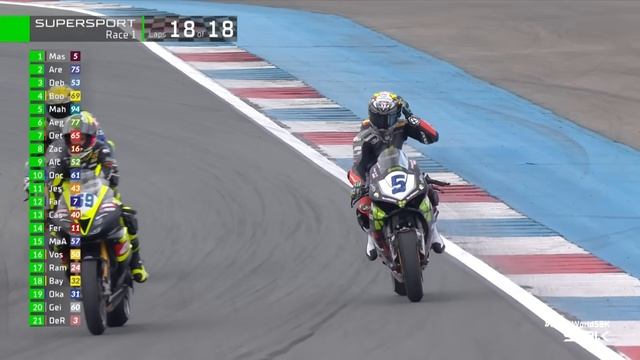 НЕПРОПУСТИТЕ: Невероятный последний круг гонки 1 в WorldSSP 🔥 | DutchWorldSBK 2026 🇳🇱