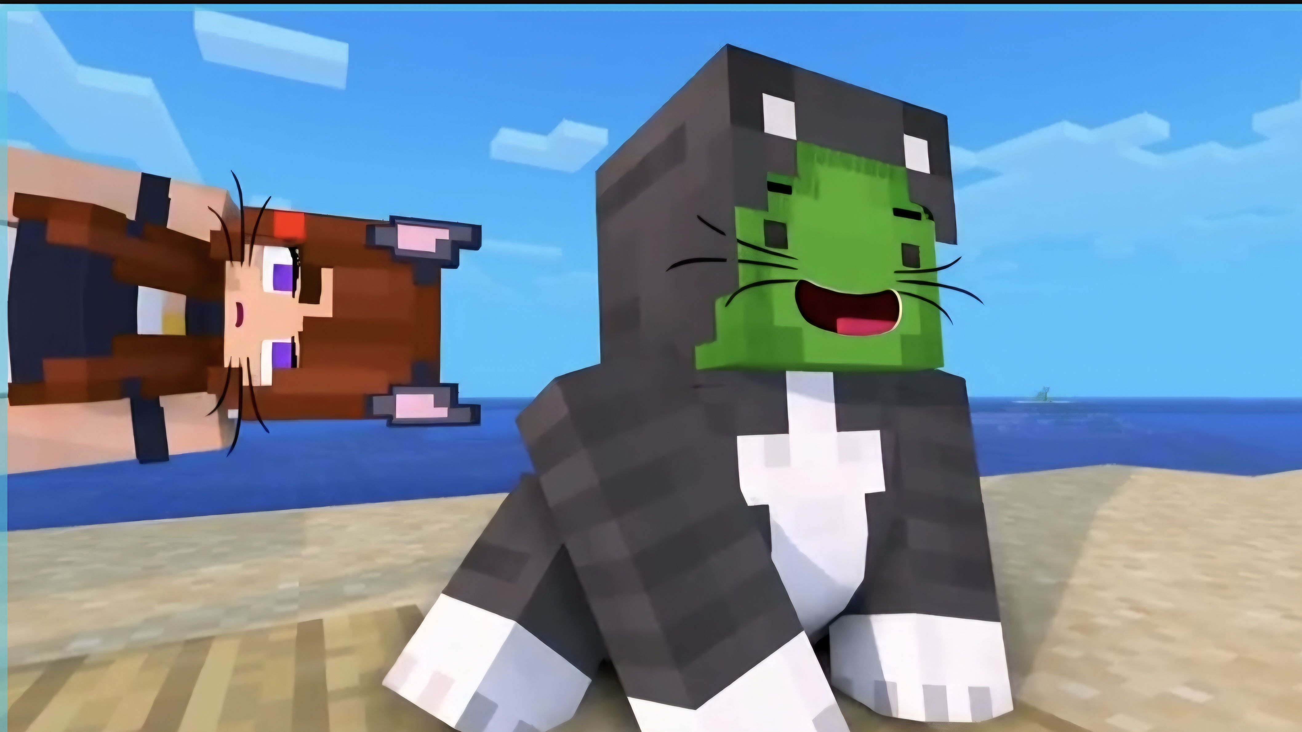 МУЛЬТИК ДЛЯ ДЕТЕЙ. МАЙНКРАФТ ЛАБОРАТОРИЯ. МАЙНКРАФТ КОТЫ. МУЛЬТФИЛЬМЫ ДЛЯ МАЛЬЧИКОВ И ДЕВОЧЕК.