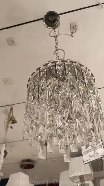 Люстра NEWPORT 1305/C nickel