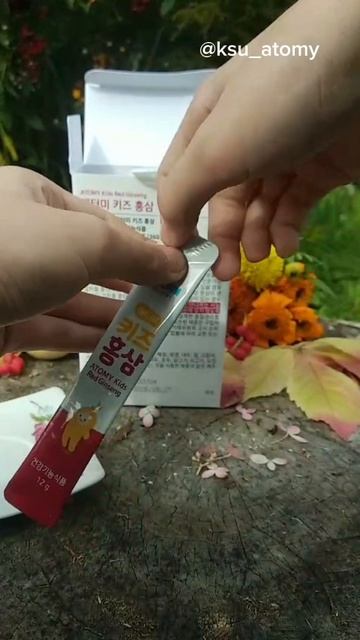 Корейский женьшень для детей со вкусом банана