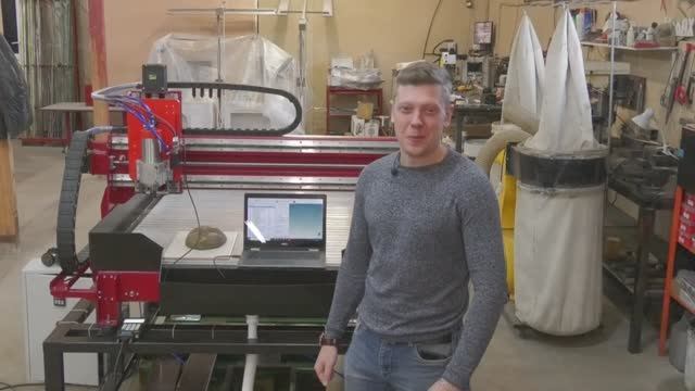 3Д сканер на чпу фрезерном станке