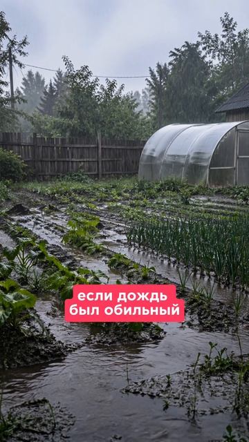 Нужно ли ПОЛИВАТЬ РАСТЕНИЕ ПОСЛЕ ДОЖДЯ?!
