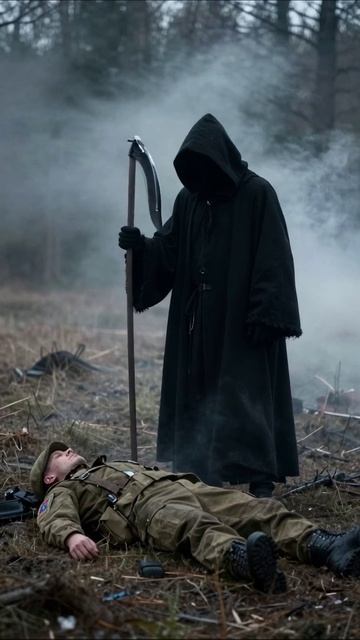 Смерть на поле боя: неумолимо уносящий души #война #смерть #тоска