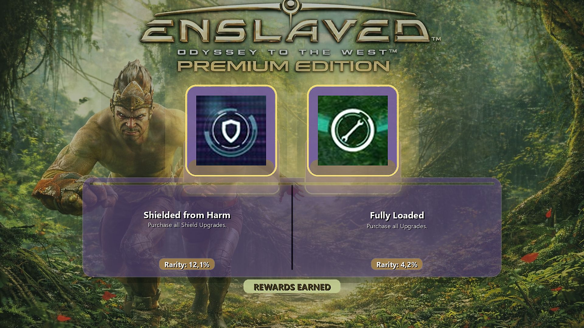 ENSLAVED™: Odyssey to the West™ Premium Edition — Shielded from Harm / Fully Loaded