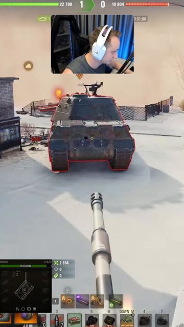 Шотник Командует в Натиске #миртанков #шотник