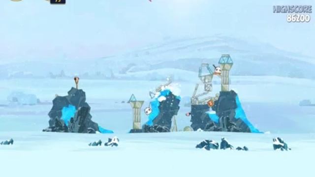 Angry Birds Star Wars - Hoth - level 3-5 Walkthrough