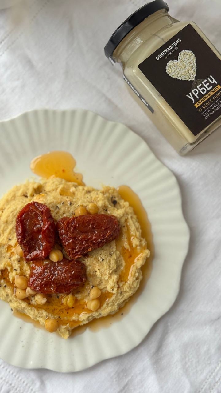 Хумус из белого кунжута