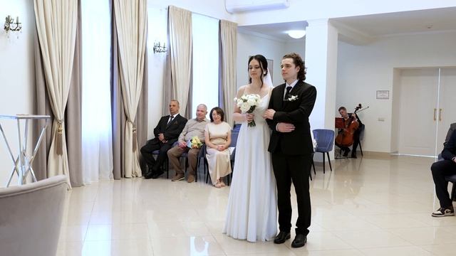 ЗАГС ВДНХ дворец бракосочетания - свадьба Никиты и Елены