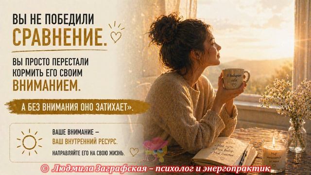 Сравниваю себя с другими и страдаю. Как выключить этот бесконечный бег?