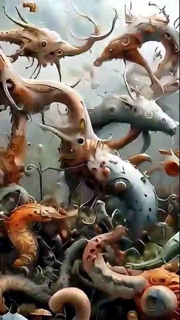 Мистика и фантастика. Красивая астральная реальность.  ИИ. Арт нейросеть. фэнтези #реальность