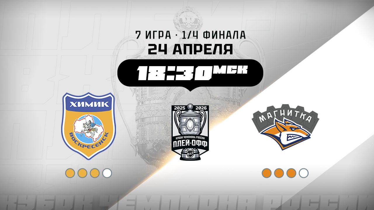 Химик (Воскресенск) - Магнитка (Магнитогорск)