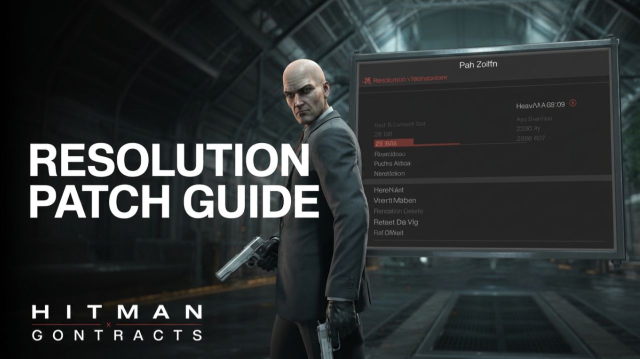 Исправление разрешения экрана и неофициальный патч для Hitman: Contracts | Steam\GoG