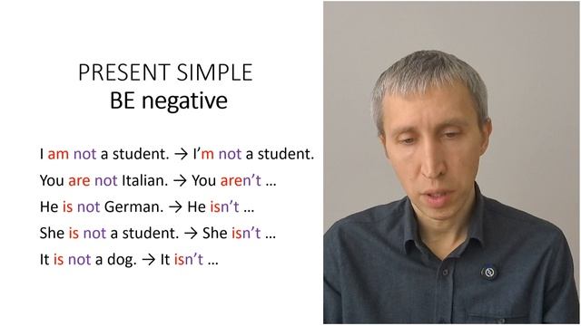 Basic grammar: Present Simple: to be