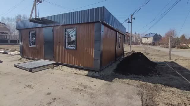 Модульный торговый павильон №9 (45м²)